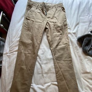 All Saints khaki tan chino pants